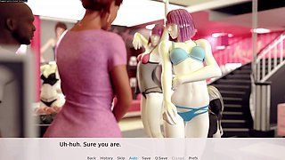 Naughty wife, porn games, 3d game