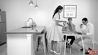 Leave it to stepmom's beaver the milk man bw - s1e1