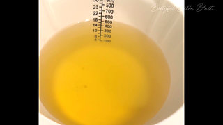 Daily Pee Diary: Desperately Needing to Pee in the Morning: Measuring Urine Output for 3 Days: Pee Diary 1: Bootyful Bella B