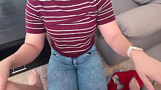 Sister in Law Craves Cock and Swallows Cum POV