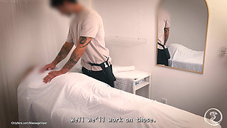 Real cheating hotwife rides masseur's cock after a lengthy erotic massage