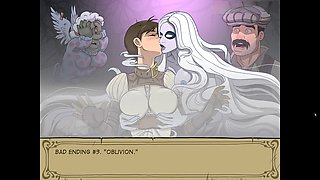 Natural big tits and a huge ass in a steamy 3D animation