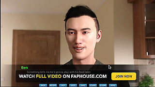 Bound to please #3 - Johannes watched Julia taking a nap in sexy nighty's.