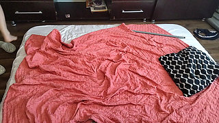 Amateur Couple Crazy Sex in the Bedroom