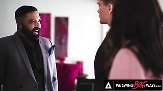 Dominic Pacifico and Sophia Burns's double penetration action by We Swing Both Ways