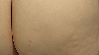 Jamdown26 - White SSBBW Wife Showing off Her Big Fat Ass Close up While Peeing and Gets Her Plush Big Pussy Fucked