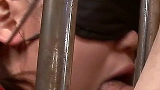 Bound Brunette Babe Endures Rough Hardcore BDSM Fucking