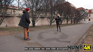 HUNT4K. She never thought she'd be in a Homemade video, let alone with a Stranger instead of her Boyfriend