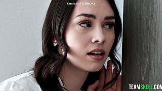 Step-Fantasy: Alina Voss Fucked by Dad in First