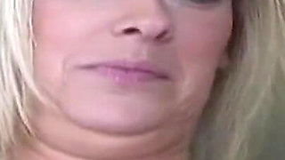 Big ass blonde loves a hard fuck from her dude