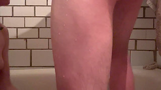 First in the bathroom from my tattooed girlfriend