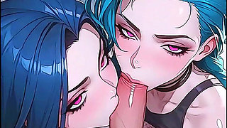 Neon Dreams - Jinx Sucking & Fucking