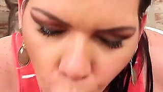 Busty Cuban Latina Blowjob Audition and Facial!