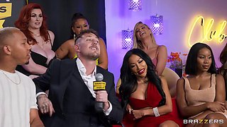 Unforgettable Teen Lesbian Hardcore Orgy at Brazzers House 4 Features Emma Magnolia, CJ Miles,