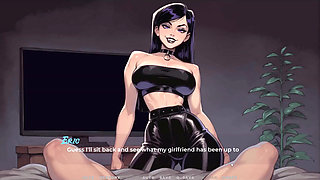 My New Girlfriend Taboo Hentai Game Ep.42 My Topless GF Tease the Bar Crowd!