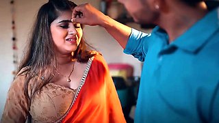 Indian chubby MILF fucks young boy