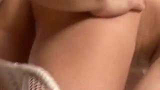 Russian blonde teen Makarova gets fucked hard in the ass