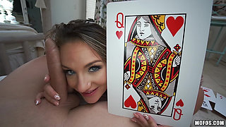 Dont Break Me - Cali Carter Might Be Petite, but She's Got a Whole Lot of Space in Her Mouth for Some Deepthroat Action.