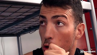 Maximo Garcia's Redhead Passion Ignites in a British Hostel