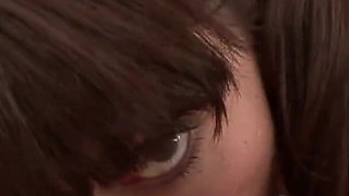 Sexy college girl Brittney Badseed POV facial deepthroat blowjob