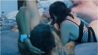 Wife Tries First Anal Bbc And Gets Cum In Her Arse Hubbys Friend