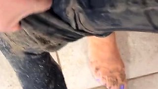 Blonde emo amateur solo masturbation